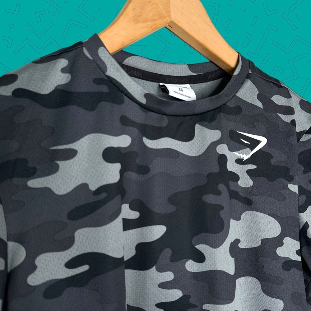Gymshark Camouflage Arrival Tee Shirt